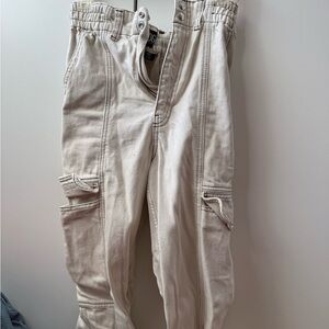 BDG Women's Cream Cargo Pants